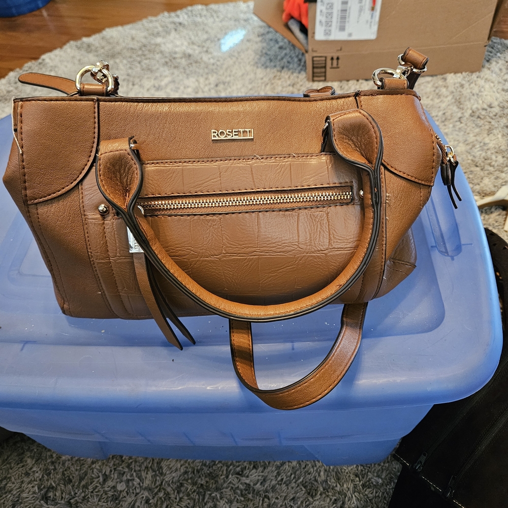 Rosetti Tan Satchel Bag